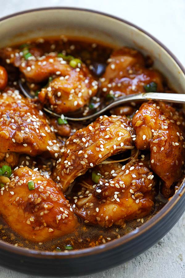 Honey Sesame Chicken is one of the best Instant Pot chicken recipes.