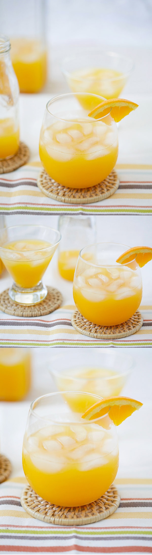 Screwdriver Cocktail - the easiest boozy cocktail that you can make at home with only two ingredients: orange, vodka and takes 10 mins! | rasamalaysia.com
